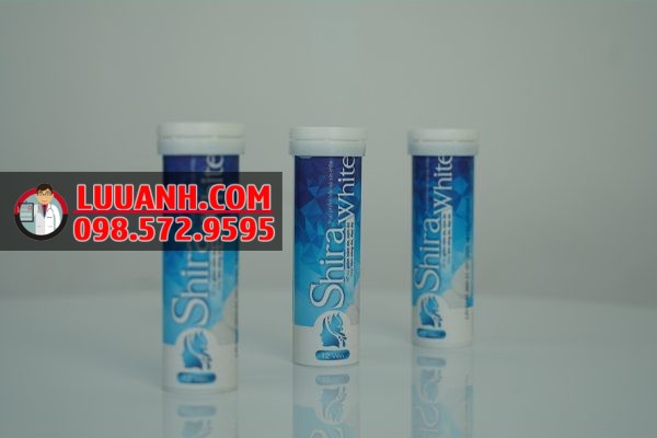 Viên sủi Shira White dạng lọ